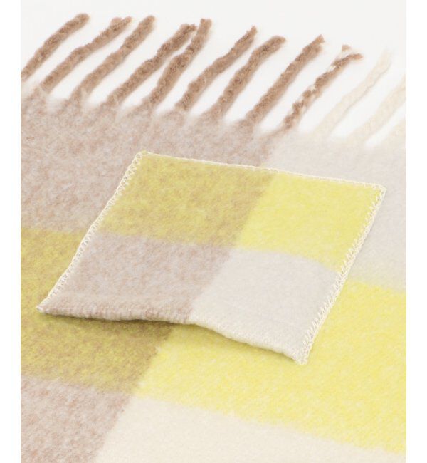 ikka「ファジーブランケットケープ」|マフラー|