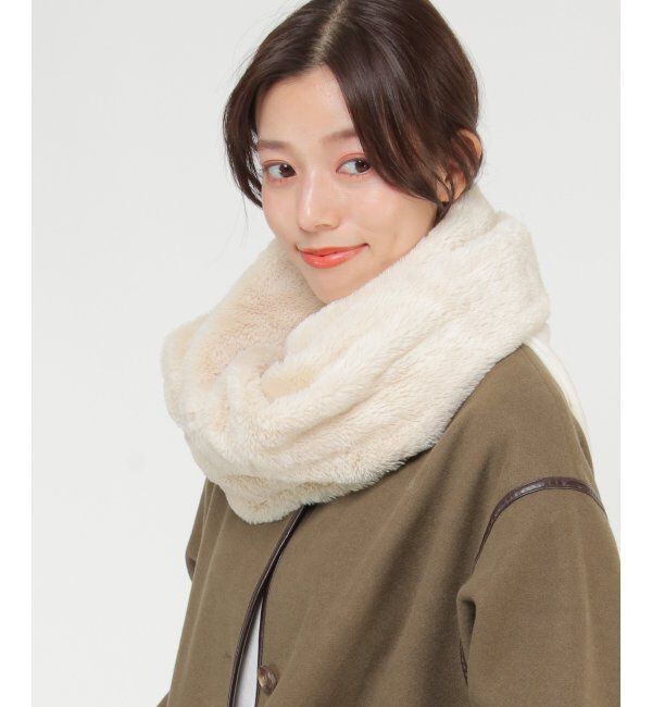 ikka「WASHABLE スヌード」|マフラー|