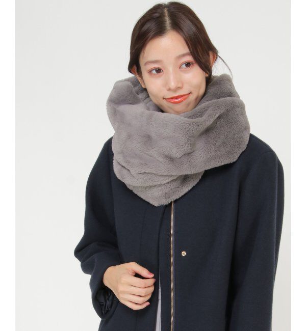 ikka「WASHABLE スヌード」|マフラー|