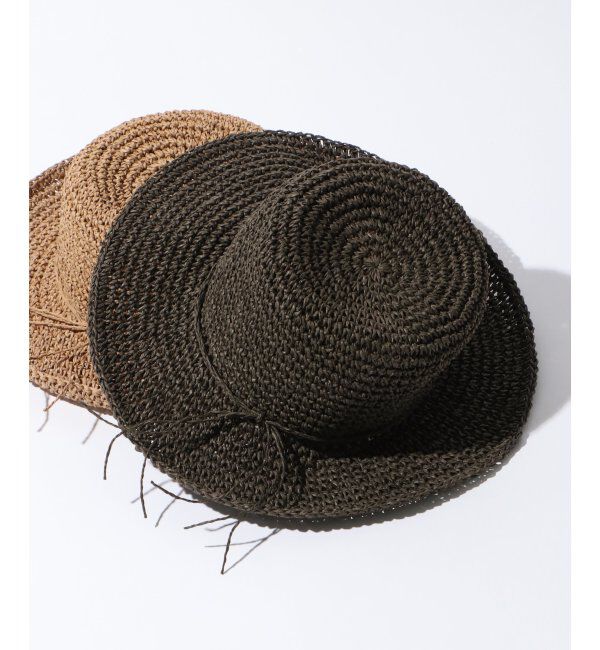 ikka「手編みこま編みハット」|その他|