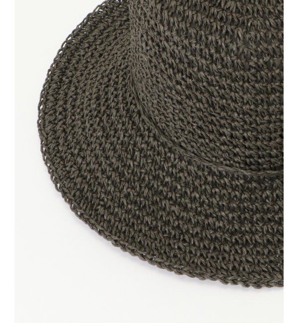 ikka「手編みこま編みハット」|その他|