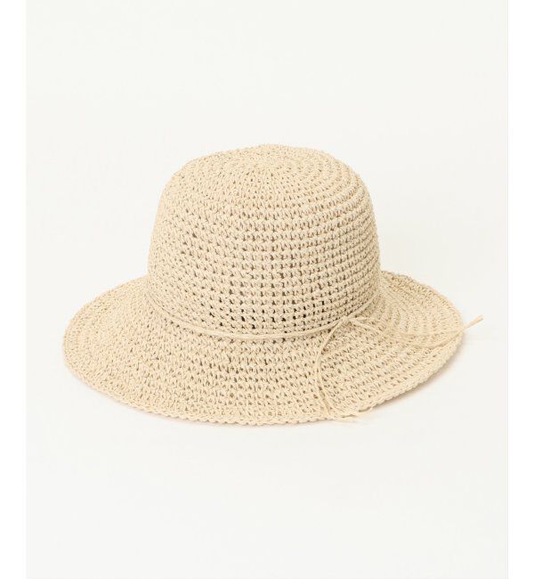 ikka「手編みこま編みハット」|その他|