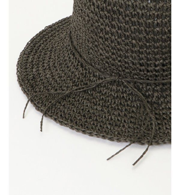 ikka「手編みこま編みハット」|その他|