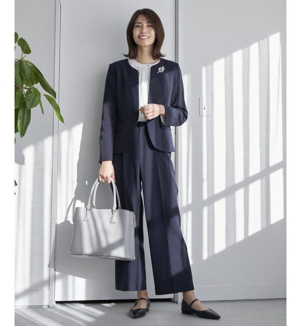 IKKA LOUNGE「ウォッシャブルワイドパンツ」|その他|