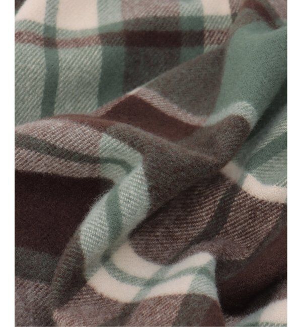 ikka「カシミヤタッチチェックマフラー」|マフラー|