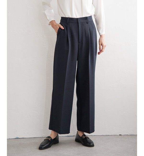 IKKA LOUNGE「ウォッシャブルワイドパンツ」|その他|