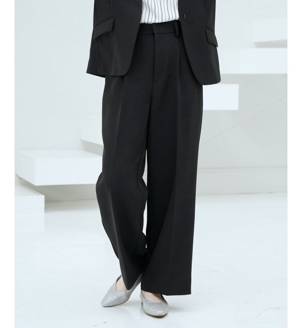 IKKA LOUNGE「ウォッシャブルワイドパンツ」|その他|