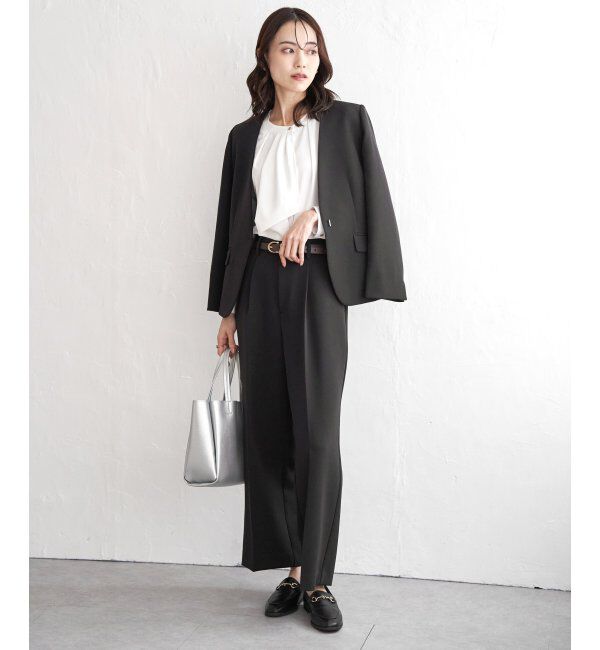 IKKA LOUNGE「ウォッシャブルワイドパンツ」|その他|