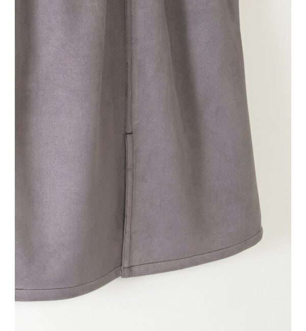 ikka kids「フェイクスエードベイカーロングスカート（120~160cm）」|スカート|