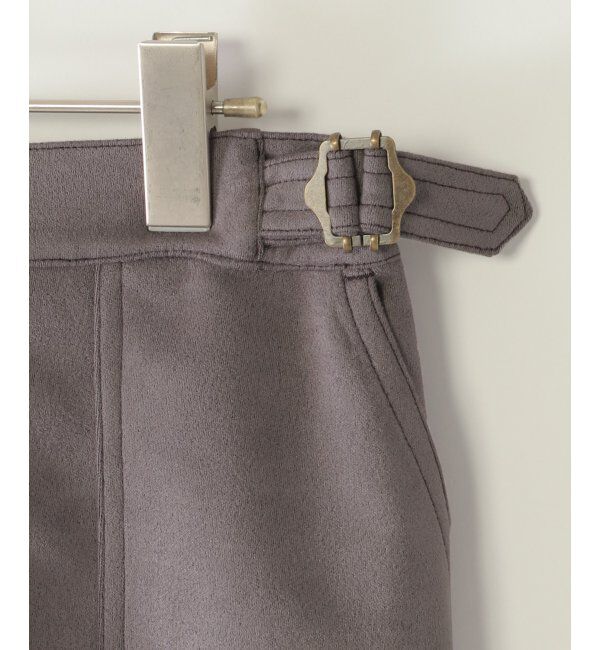 ikka kids「フェイクスエードベイカーロングスカート（120~160cm）」|スカート|