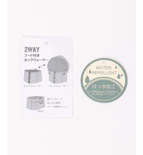 ikka「GERRY 2WAYネックウォーマ－」|マフラー|