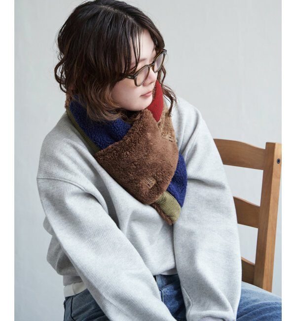 ikka「KRIFF MAYER 切替マフラー」|マフラー|