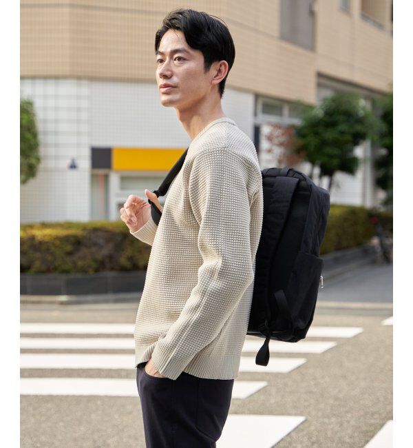 ikka「【2点セット】GOKU楽ニットクルーインナーセット」|プルオーバー|