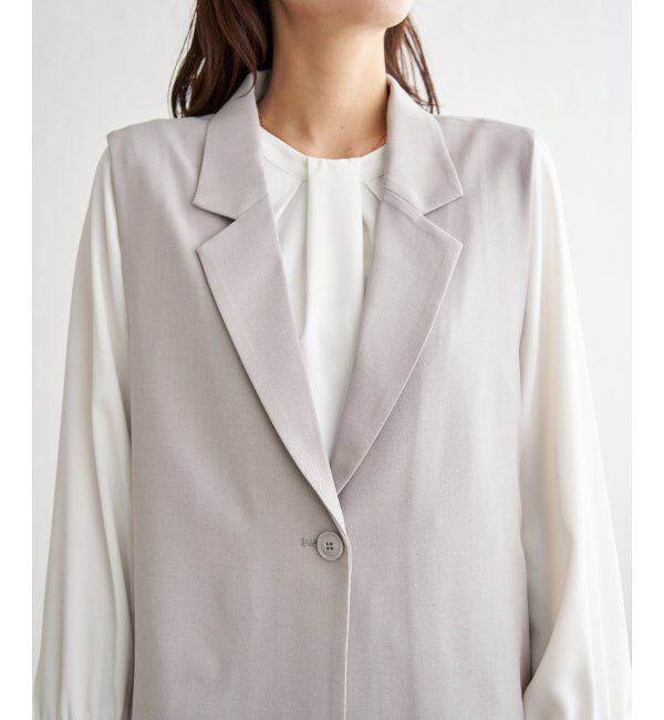 IKKA LOUNGE「【フォーマル対応】ジレセットアップ3点セット」|ドレス|