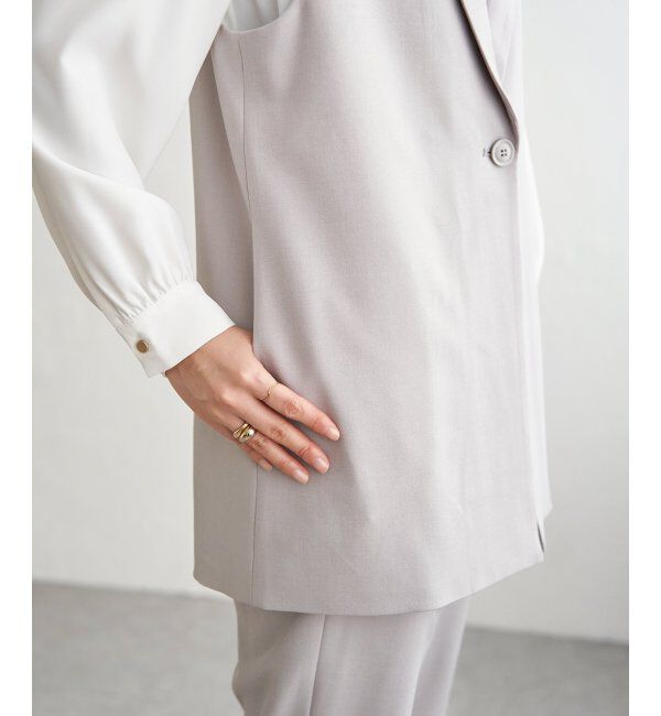 IKKA LOUNGE「【フォーマル対応】ジレセットアップ3点セット」|ドレス|