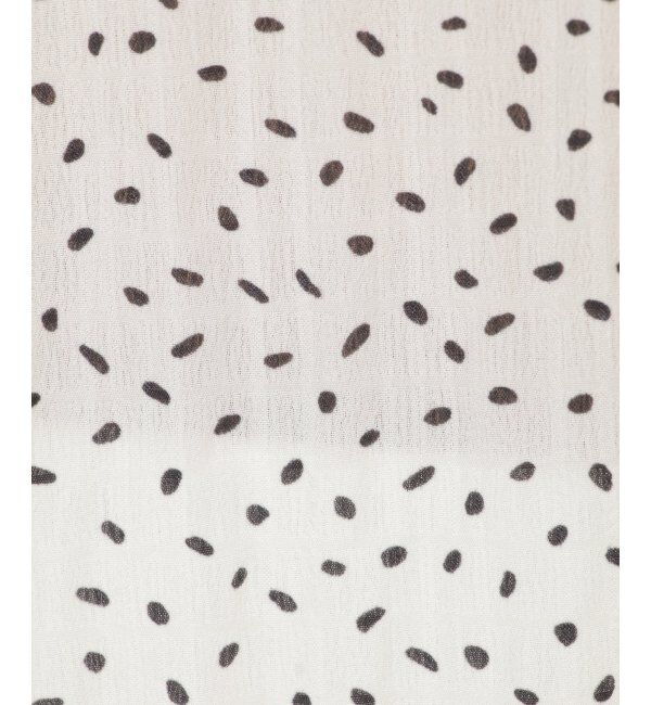 Lbc with Life「楊柳バンドカラーブラウス」|シャツ・ブラウス|