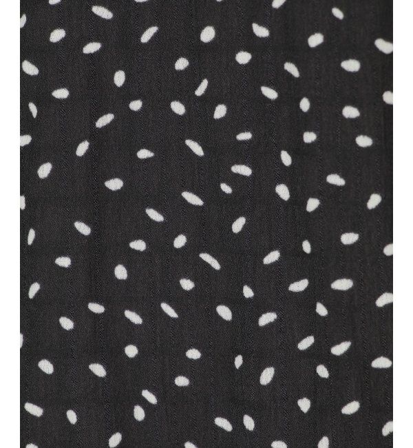 Lbc with Life「楊柳バンドカラーブラウス」|シャツ・ブラウス|