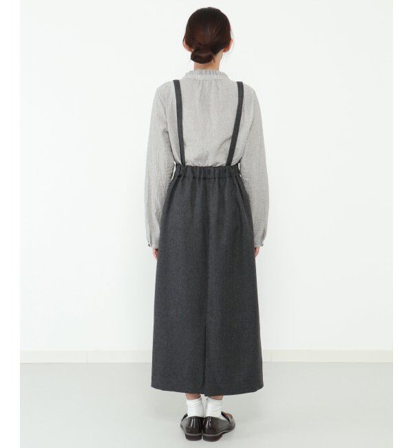 Lbc with Life「【2WAY】ウールライクサス付きIラインスカート」|スカート|