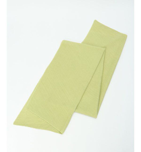 Lbc with Life「斜めプリーツストール」|マフラー|