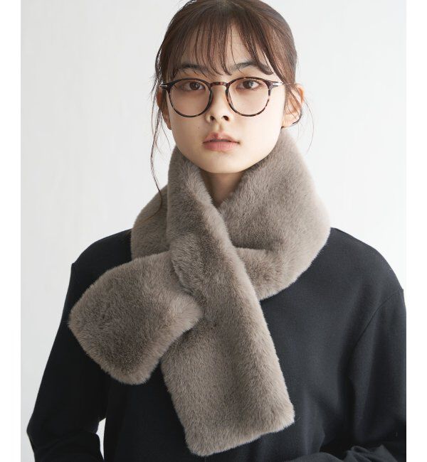 Lbc with Life「フェイクファーティペット」|マフラー|