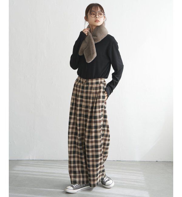 Lbc with Life「フェイクファーティペット」|マフラー|