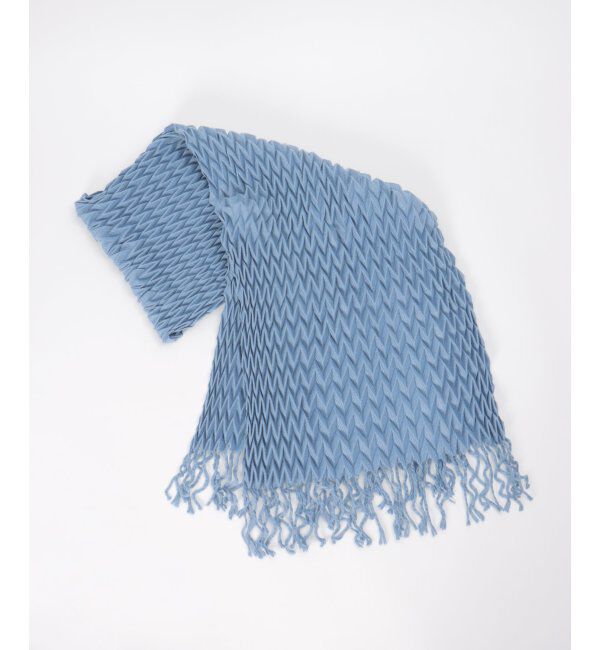 Lbc with Life「ダイヤプリーツストール」|マフラー|