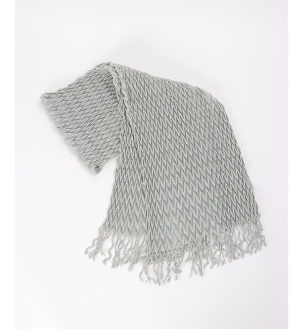 Lbc with Life「ダイヤプリーツストール」|マフラー|