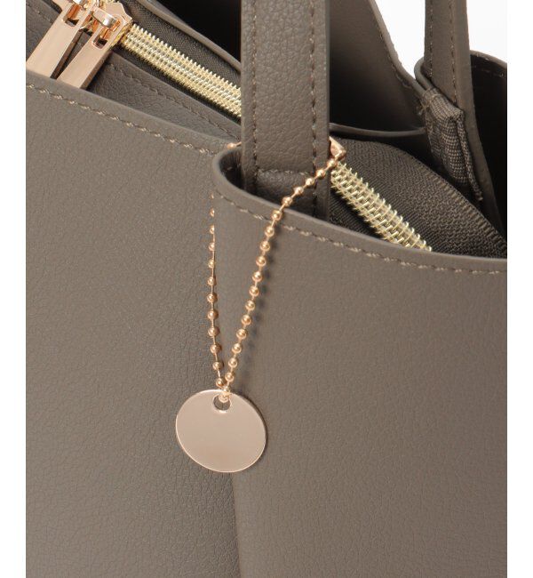 Lbc with Life「合皮ミドルトートバッグ」|その他|