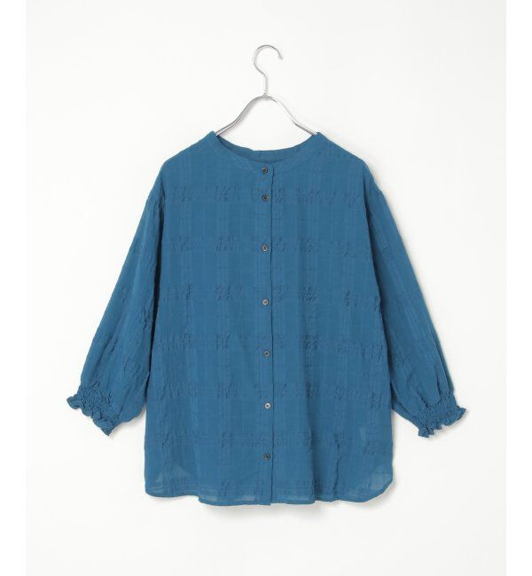 Lbc with Life「3WAYシャドーチェックブラウス」|シャツ・ブラウス|