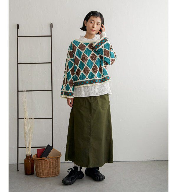 Lbc with Life「モチーフレースショートプルオーバー」|その他|