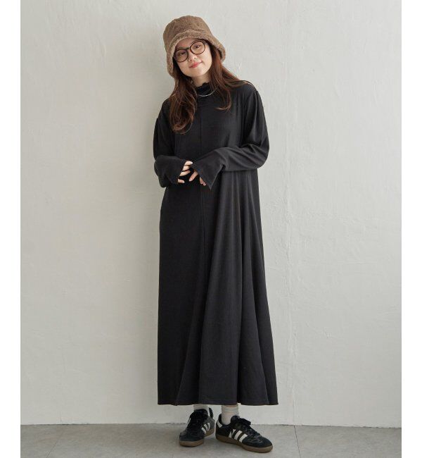 Lbc with Life「リブカットソーワンピース」|ワンピース|