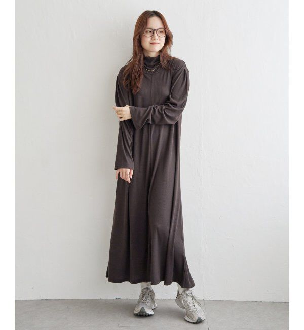 Lbc with Life「リブカットソーワンピース」|ワンピース|