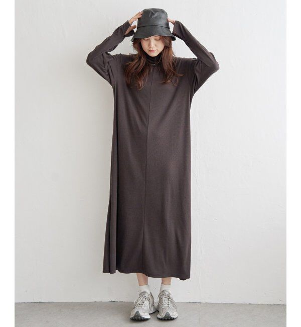 Lbc with Life「リブカットソーワンピース」|ワンピース|