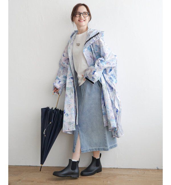 Lbc with Life「【撥水】KiU キウ スタンダードレインポンチョ 2」|傘|