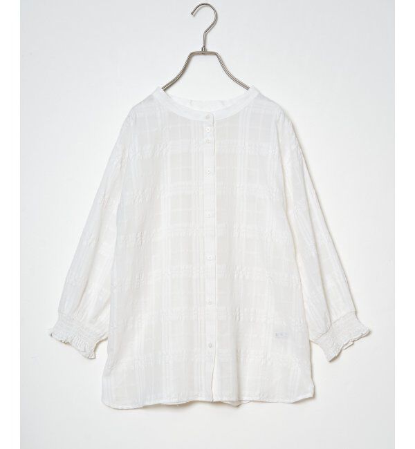 Lbc with Life「3WAYシャドーチェックブラウス」|シャツ・ブラウス|