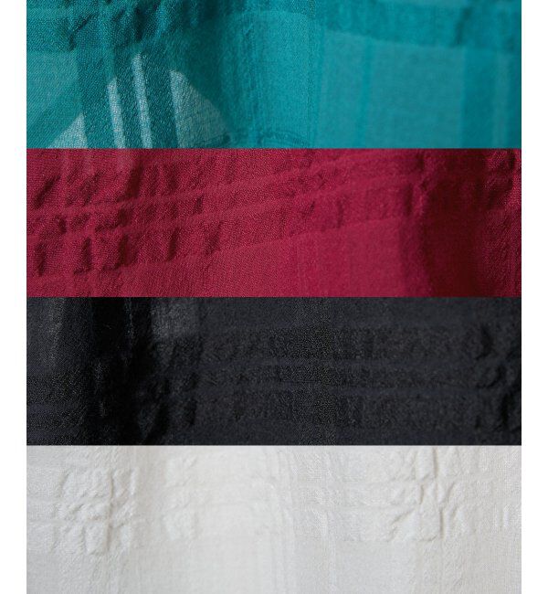 Lbc with Life「3WAYシャドーチェックブラウス」|シャツ・ブラウス|