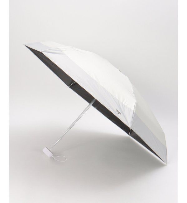 Lbc with Life「Wpc. 遮光切り継ぎタイニー 日傘 折りたたみ傘」|傘|ミディアムグレー