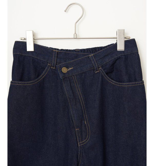 Lbc with Life「アシメボタンカーブデニムパンツ」|その他|