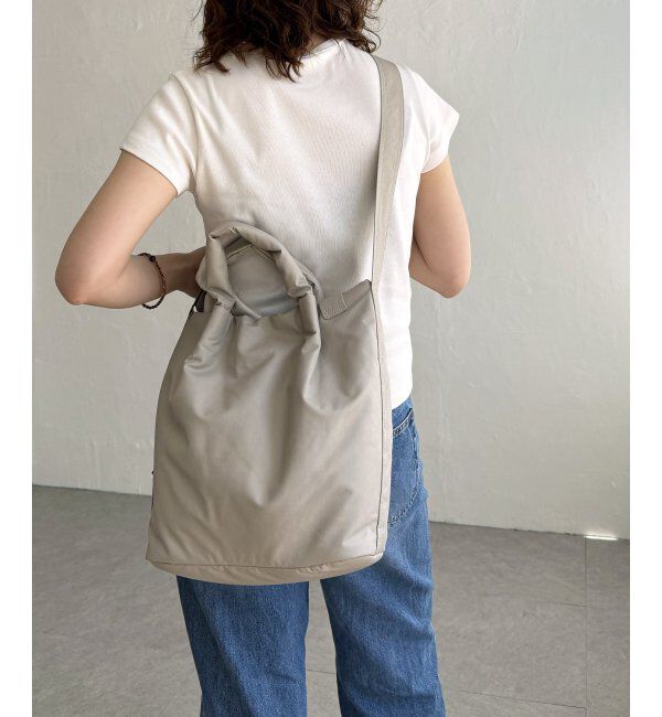 Lbc with Life「合皮パフ2WAYトートバッグ」|その他|