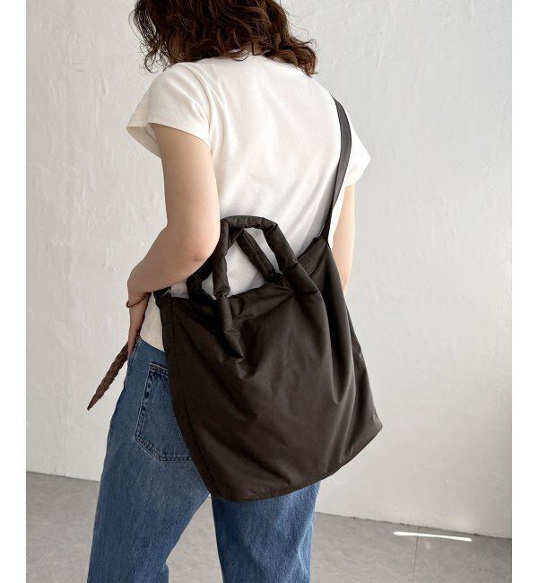 Lbc with Life「合皮パフ2WAYトートバッグ」|その他|