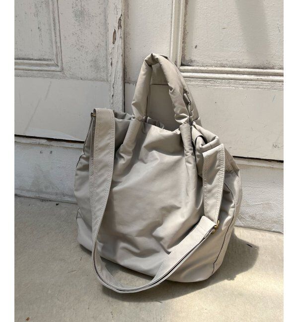 Lbc with Life「合皮パフ2WAYトートバッグ」|その他|