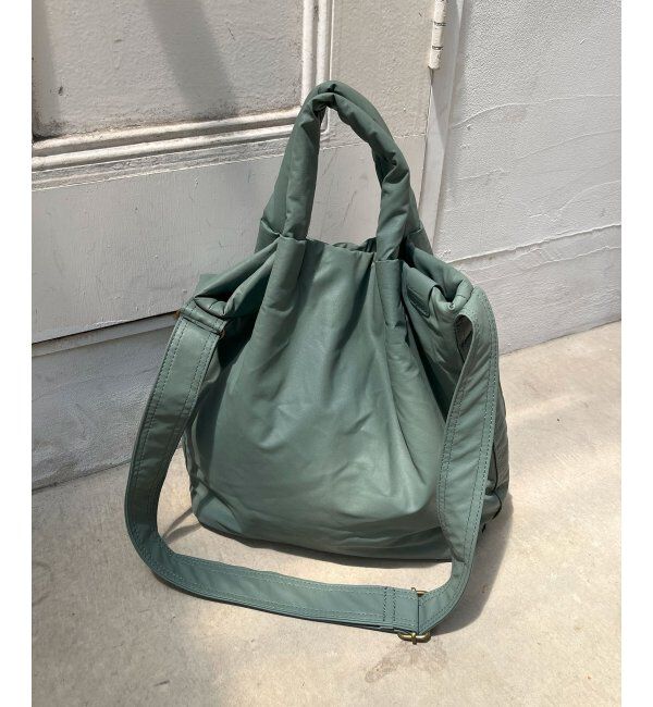 Lbc with Life「合皮パフ2WAYトートバッグ」|その他|