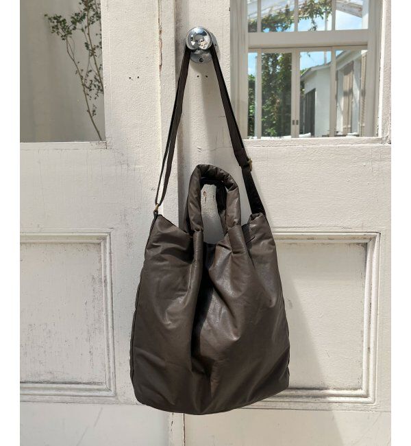 Lbc with Life「合皮パフ2WAYトートバッグ」|その他|