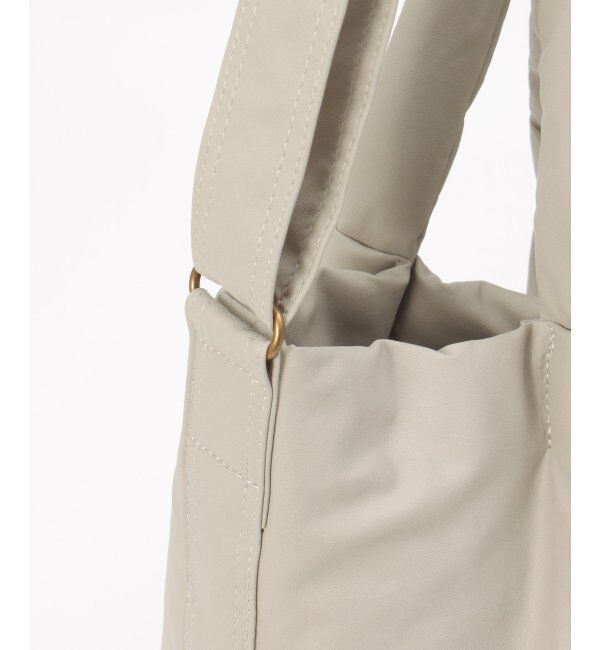 Lbc with Life「合皮パフ2WAYトートバッグ」|その他|