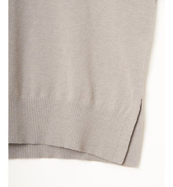 Lbc with Life「ソフトタッチアイレットVネックプルオーバー」|カーディガン|