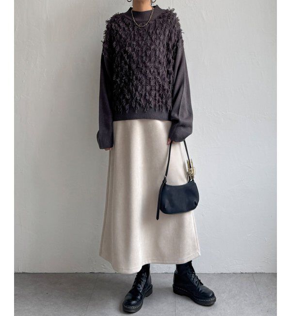 Lbc with Life「フリンジニットプルオーバー」|カーディガン|