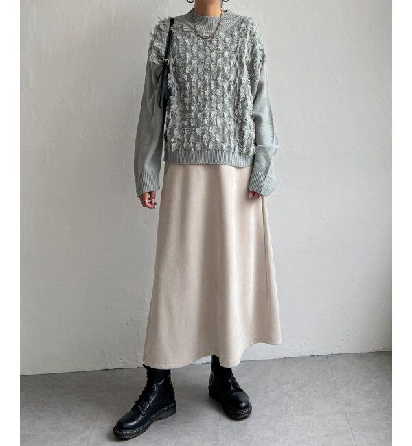 Lbc with Life「フリンジニットプルオーバー」|カーディガン|