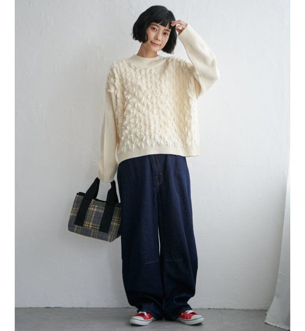 Lbc with Life「フリンジニットプルオーバー」|カーディガン|