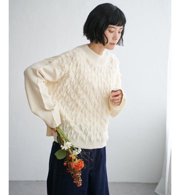 Lbc with Life「フリンジニットプルオーバー」|カーディガン|