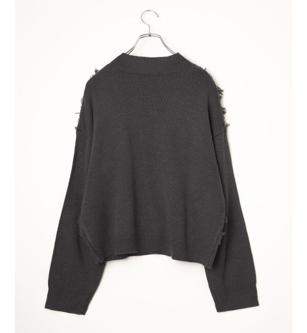 Lbc with Life「フリンジニットプルオーバー」|カーディガン|